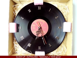 Hand Made CLOCK - hodiny z vinylových LP Classic Telefunken-2