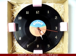 Hand Made CLOCK - hodiny z vinylových LP  Classic colorit-1