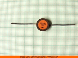 KD213A dioda rychlá usměrňovací USSR