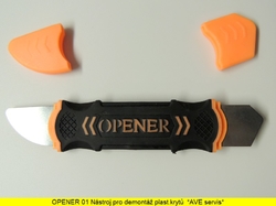 OPENER 01 nástroj k otvírání, demontáži plast.krytů
