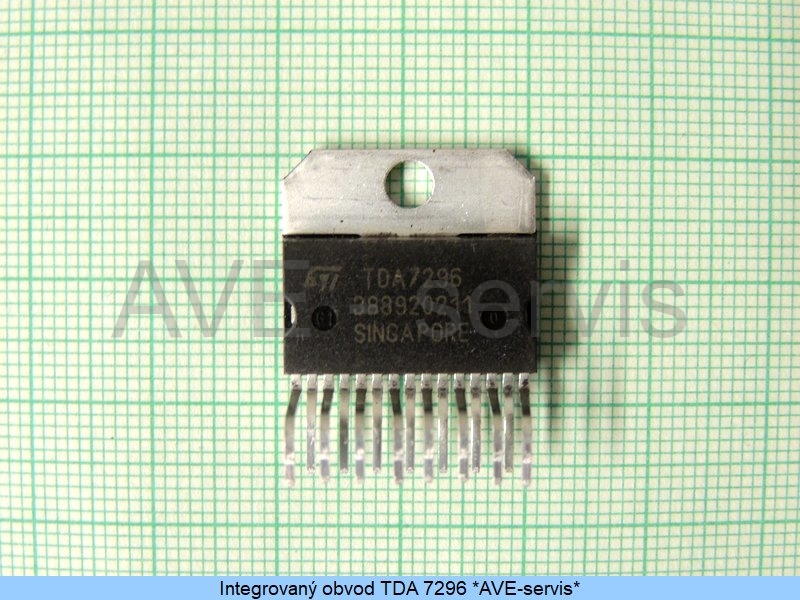 TDA7296 integrovaný obvod
