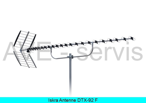 DTX-92 F Iskra - televizní anténa UHF