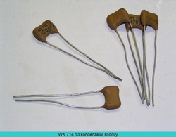 220pF kondenzátor slídový WK 714 13 stabilní