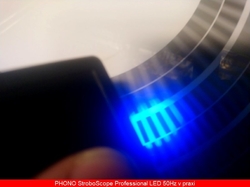 PHONO Stroboscope PROFI 50Hz Red