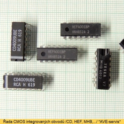 MHB4052 integrovaný obvod CMOS - Tesla NOS