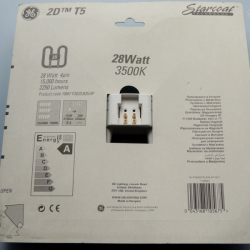 Kompaktní úsporná zářivka 2D-T5 28W patice 4pin