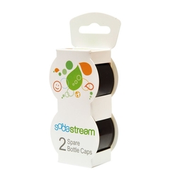 SodaStream náhradní víčka plast/černé sada 2ks