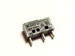Mikrospínač B593 20x10x7,5mm 3pin; pro Tesla NC450
