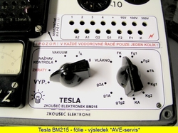 Tesla BM215 - konečné sestrojení a výsledek