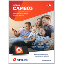 Dekódovací modul CAM803 Nagravision pro Skylink