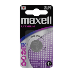 Baterie Lithiová mincová CR1620 Maxell 3V