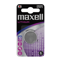 Baterie Lithiová mincová CR2025 Maxell 3V