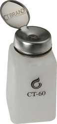 Lahvička na chemikálie CT-60 s pumpičkou a kalíškem 190ml