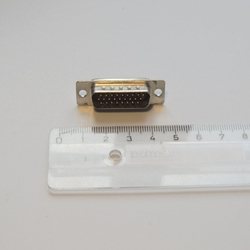 Konektor D-SUB HD 26pin zástrčka kabelová pájecí