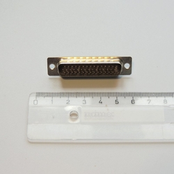 Konektor D-SUB HD 44pin zástrčka kabelová pájecí 