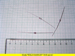 KA206 dioda velmi rychlá spínací Tesla - NOS
