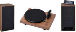 Gramofon+repro set Pro-Ject Debut III Phono/OM5e + AQ M25 Wood