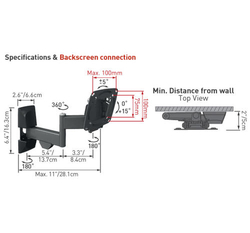 Držák LCD/LED TV Barkan E140