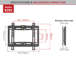 Držák LCD/LED TV Barkan E202+