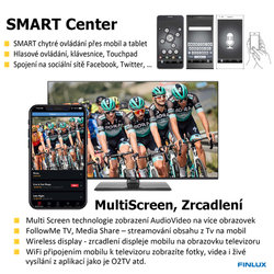 Finlux TV24FDM5760-T2 SAT DVD SMART WIFI 12V-