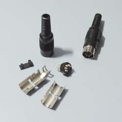 Komponenty pro výrobu audio kabelu - 5DIN HQ WM-545