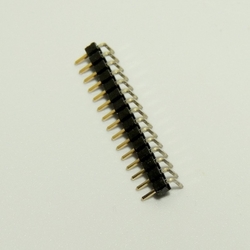 Konektor řadový 1x15pin 90°, rozteč 2.54mm, sada 10ks