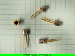 KT368A vf tranzistor (2T368A) - Gold