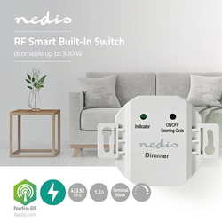RF vypínač Nedis Smart Built-In-Switch on/off až 4A