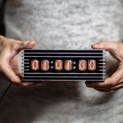 NIXIE CLOCK digitronové hodiny - komplet