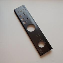 Čelní hliníkový panel Denon PMA-510AE černý