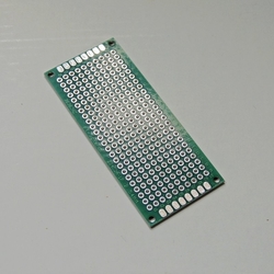 Deska PCB univerzální oboustranná, 240 cínových bodů, celková velikost 3x7cm