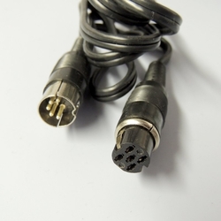 Prodlužovací kabel 5DIN/180-5DIN/domino 1m Unitra (sluchátka)