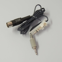Propojovací kabel 5DIN - Jack vidlice 3,5/6,3st. 1,5m HQ