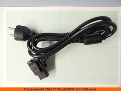 Síťový přívodní kabel PC230V k PC HQ special 2m