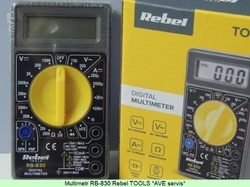 Digital Multimeter RB-830 Rebel TOOLS