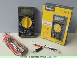 Digital Multimeter RB-838 Rebel TOOLS