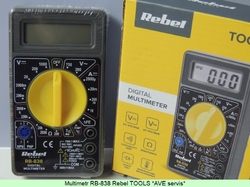 Digital Multimeter RB-838 Rebel TOOLS