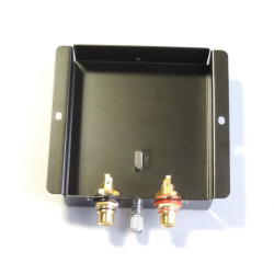 RCA box pro gramo velký, 2xGold CINCH