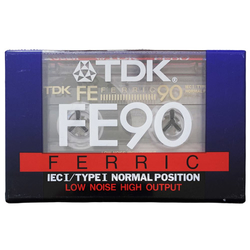 Audiokazeta CC (Compact Cassete) TDK FE90