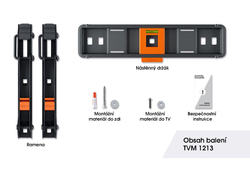  Držák LCD/LED TV Vogels s ramenem TVM 1213 černá