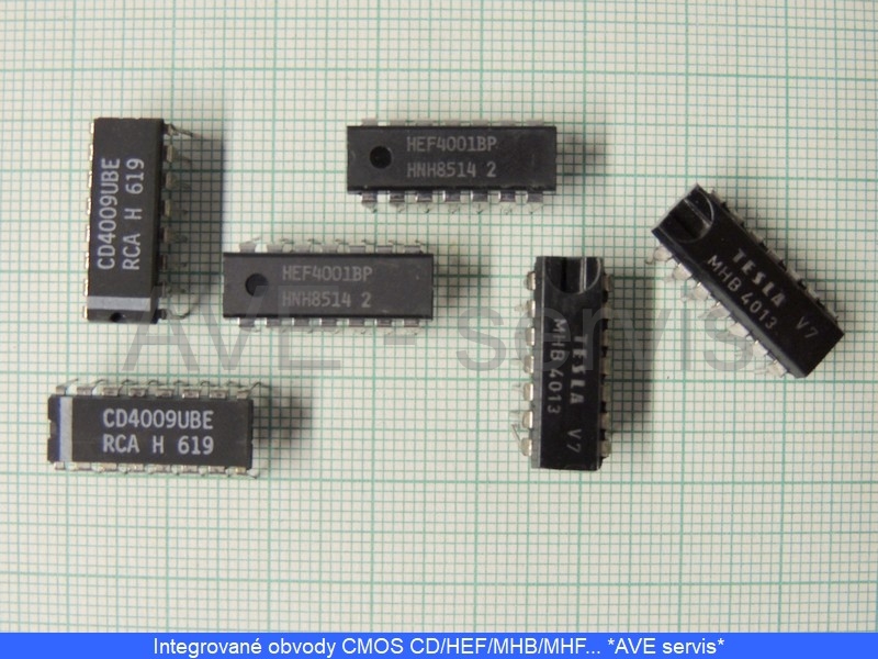 MHF4050 integrovaný obvod CMOS - Tesla NOS