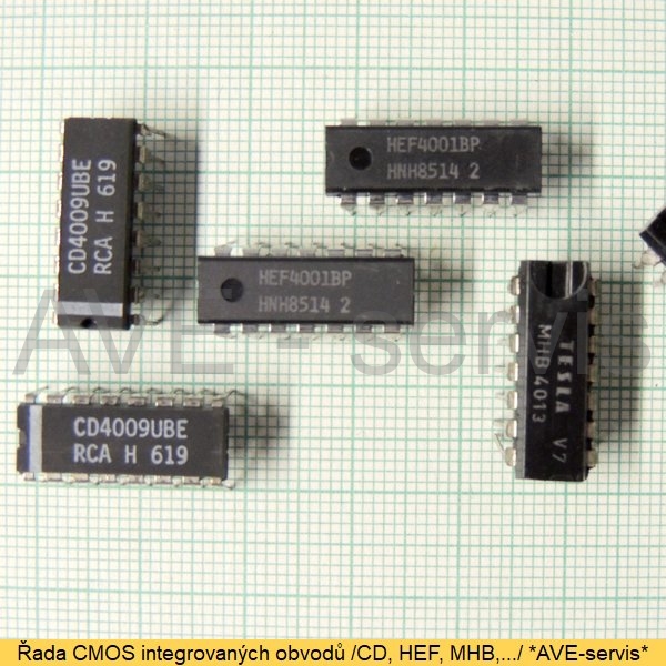 MHB4503 integrovaný obvod CMOS - Tesla NOS