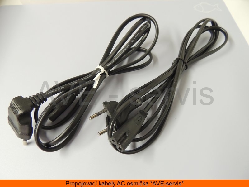 Síťový přívodní kabel 230V/2,5A osmička 