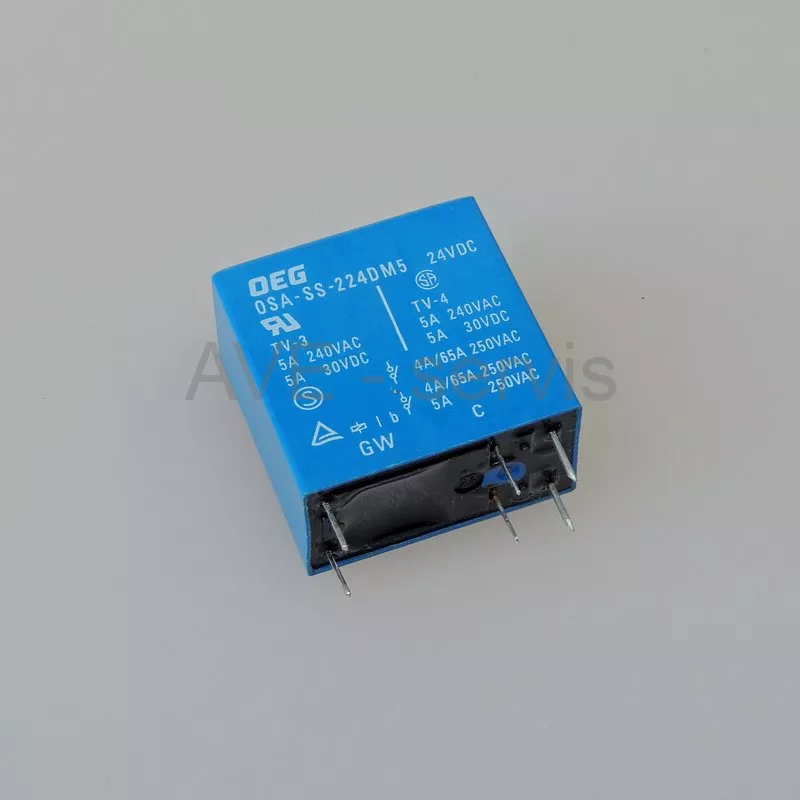 Relé CYF2-2C-12VDC 12VDC 2-přepínací 5A/250V - kopie