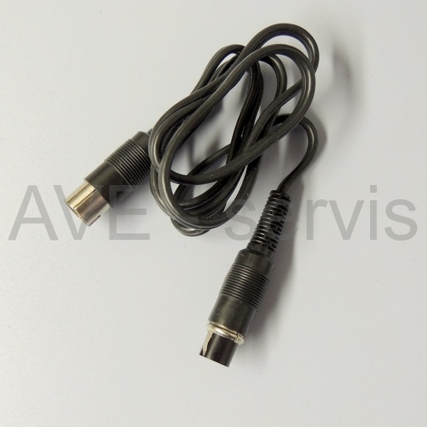 Prodlužovací kabel 5DIN/180-5DIN/domino 1m Unitra (sluchátka)