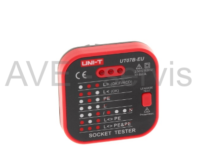 Tester síťových zásuvek - UT07B-EU UNI-T